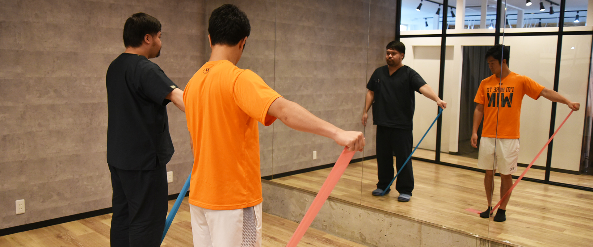 完全に競技復帰するまでサポート