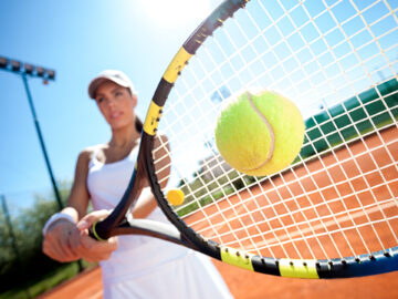 テニス選手の治療とケア